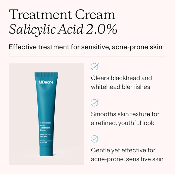 MDacne Customized Treatment Cream .5oz - Picture 2 of 5